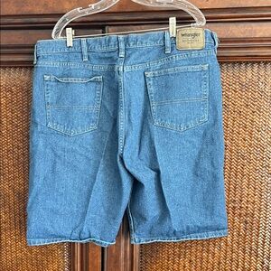Wrangler Men's Authentic Denim Blue Shorts